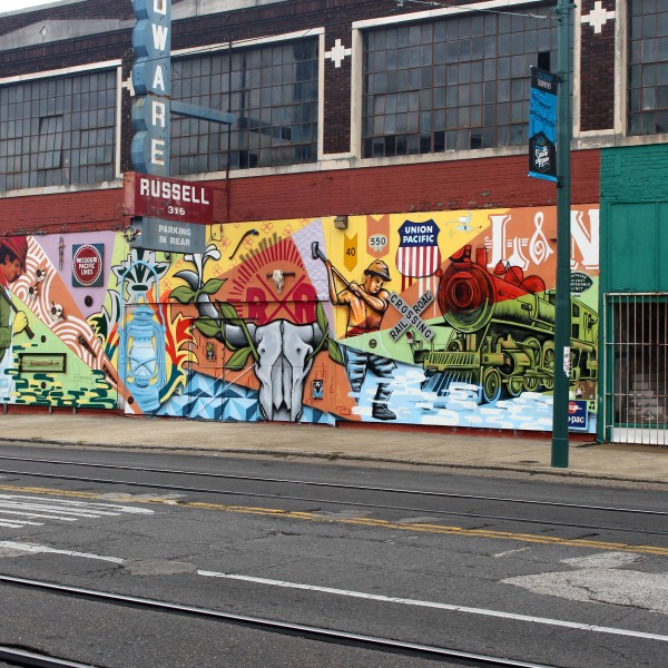 Train Mural