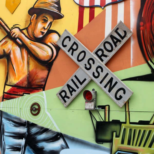 Train Mural