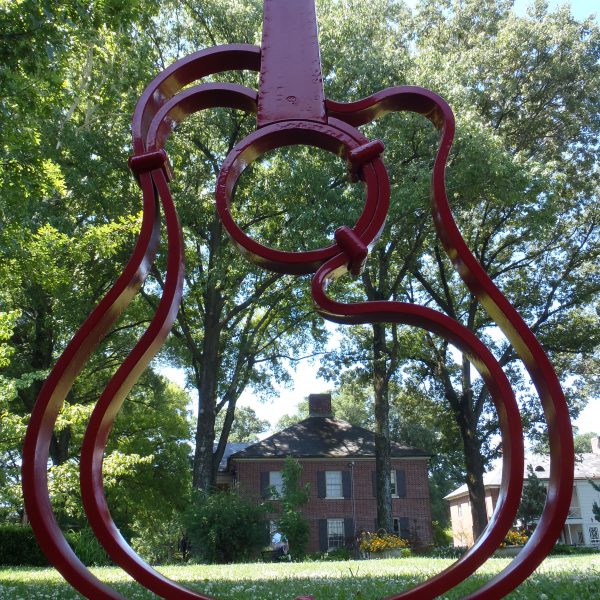 Guitar Bike Rack