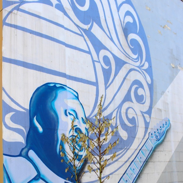 I Love Memphis Mural, “St. Blues”