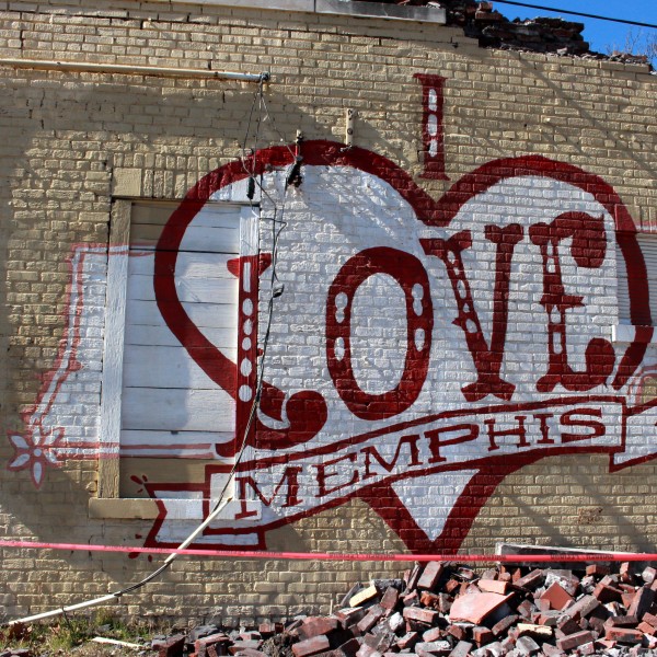 I Love Memphis Mural – Vance and Allen