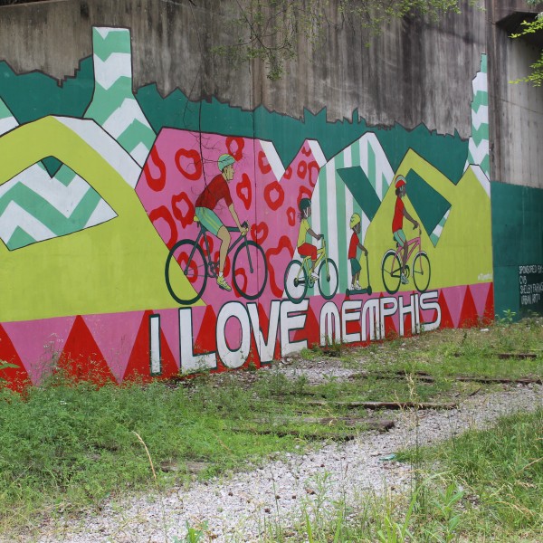 I Love Memphis Mural- Greenline