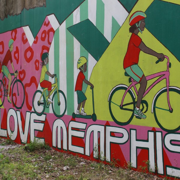I Love Memphis Mural- Greenline