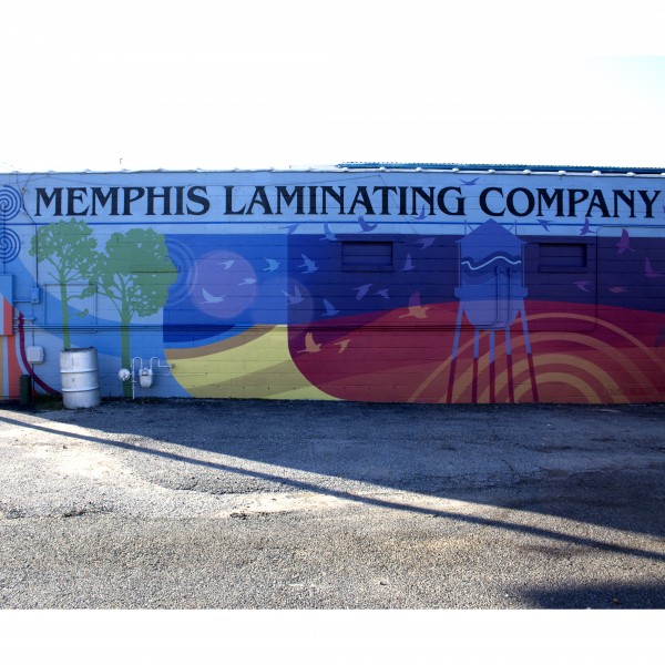 Memphis Laminating Company Mural